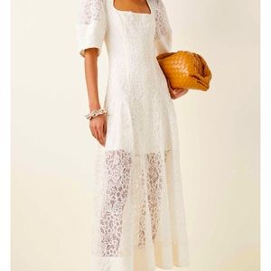 Jonathan Simkhai White Lace Dress